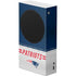 NFL New England Patriots White Striped Xbox Series S Console Skin